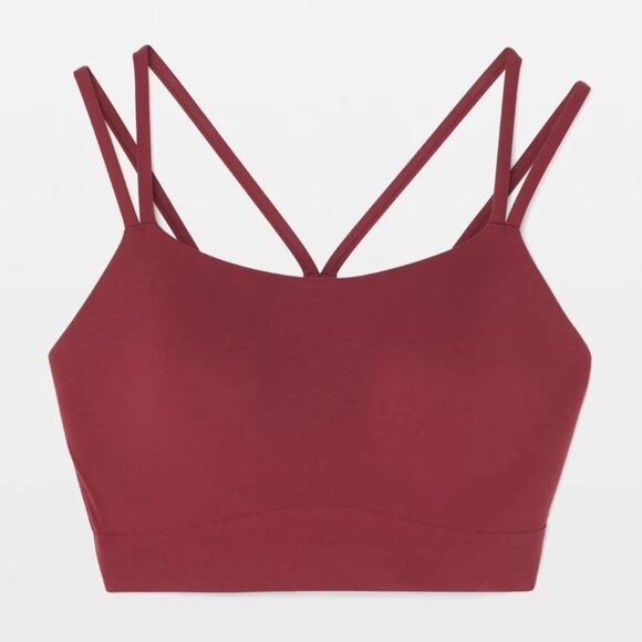 ๐ Soma Sport Longline Yoga Bra โ Mustard Yellow, Size Large ๐ - Picture 8 of 8